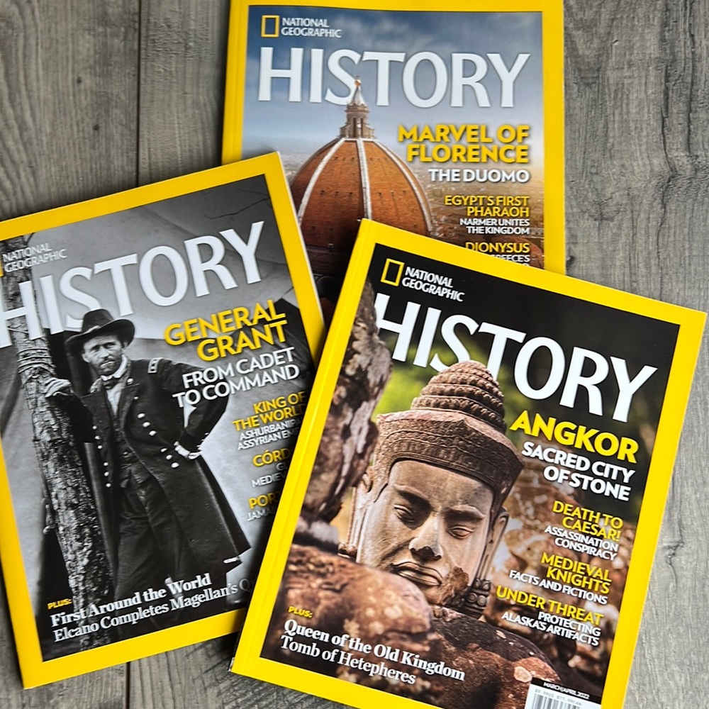 3 National Geographic History Magazine 2022